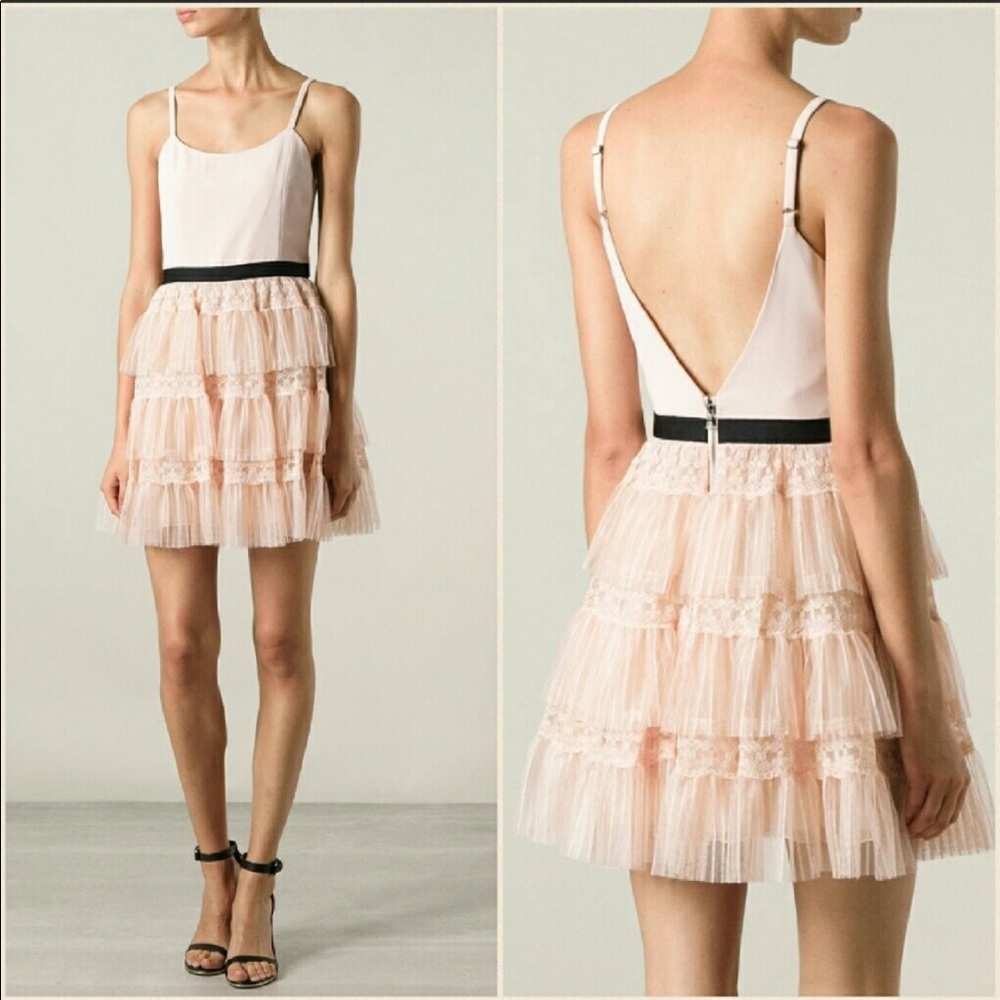 Alice + Olivia Pink Modern Ballerina Dress